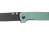 QSP Knife Penguin QS130-Y Titanium, 154CM Blackwashed Couteau De Poche -Victorinox Boutique QS130 Y 01 qsp knife