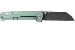 QSP Knife Penguin QS130-Y Titanium, 154CM Blackwashed Couteau De Poche -Victorinox Boutique QS130 Y 02 qsp knife