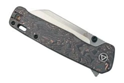 QSP Knife Penguin XL QS130XL-E1, Satin 20CV, Copper Foil Carbonfiber, Couteau De Poche -Victorinox Boutique QS130XL E1 06 qsp