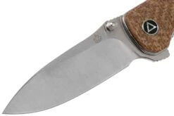 QSP Knife Hawk QS131-G Brown Micarta Couteau De Poche -Victorinox Boutique QS131 G 03 qsp
