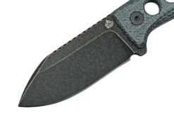 QSP Knife Canary QS141-D2 Blackwashed, Denim Micarta, Couteau De Cou -Victorinox Boutique QS141 D2 03 qsp