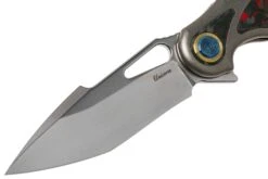 Rike Knife Unicorn Red Carbon Fiber Couteau De Poche -Victorinox Boutique RK UNI RCF 03 rike knives