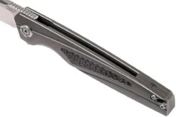 Rike RK803CH-DG Dark Grey, Carbonfiber Inlay Couteau De Poche -Victorinox Boutique RK803CH DG 07 rike knives rk803ch dg 07