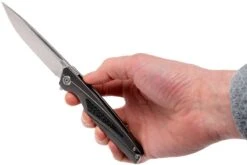 Rike RK803CH-DG Dark Grey, Carbonfiber Inlay Couteau De Poche -Victorinox Boutique RK803CH DG 08 rike knives rk803ch dg 08