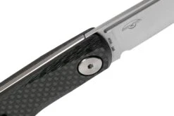 Real Steel Luna Premium II M390 Carbonfiber 7005P Knivesandtools Exclusive Couteau De Poche Slipjoint -Victorinox Boutique RL7005P 06 real steel kato