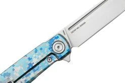 Real Steel G-Frame Blue Digicamo 7874TC09, Couteau De Poche, Ostap Hel Design 13 Real Steel G-Frame Blue Digicamo 7874TC09, Couteau De Poche, Ostap Hel Design -Victorinox Boutique RL7874TC09 05 realsteel