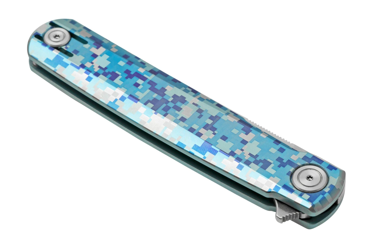 Real Steel G-Frame Blue Digicamo 7874TC09, Couteau De Poche, Ostap Hel Design 9 Real Steel G-Frame Blue Digicamo 7874TC09, Couteau De Poche, Ostap Hel Design – Image 7