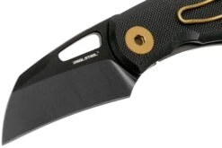 Real Steel Shade 7914 Black Black Gold Karambit Couteau De Poche, Poltergeist Design -Victorinox Boutique RL7914 03 real steel