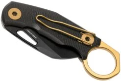 Real Steel Shade 7914 Black Black Gold Karambit Couteau De Poche, Poltergeist Design -Victorinox Boutique RL7914 04 real steel