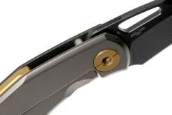 Real Steel Shade 7914 Black Black Gold Karambit Couteau De Poche, Poltergeist Design -Victorinox Boutique RL7914 06 real steel