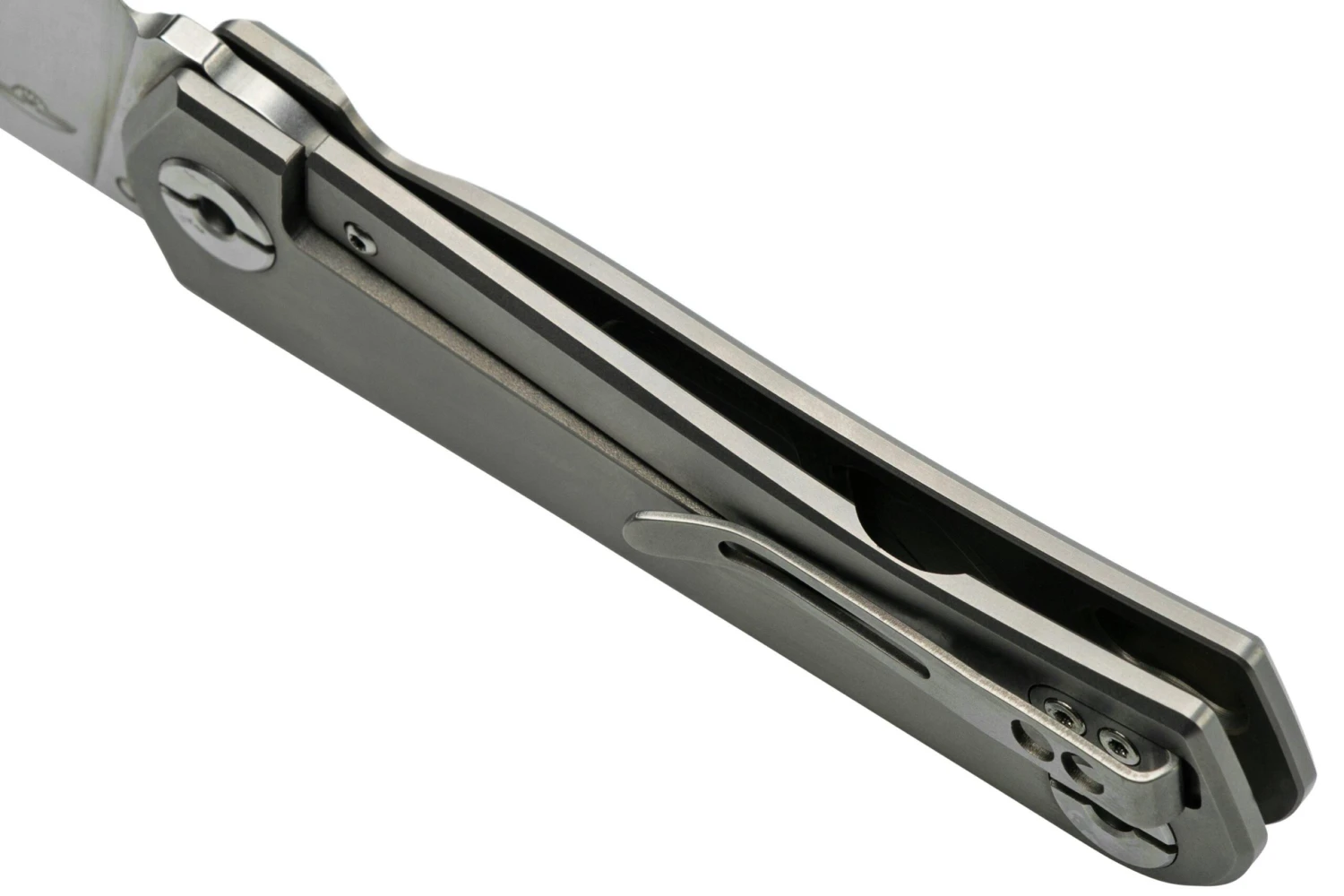 Real Steel Phasma, M390 Titanium, Thumb Stud 9225 Couteau De Poche, Poltergeist Design 12 Real Steel Phasma, M390 Titanium, Thumb Stud 9225 Couteau De Poche, Poltergeist Design – Image 10