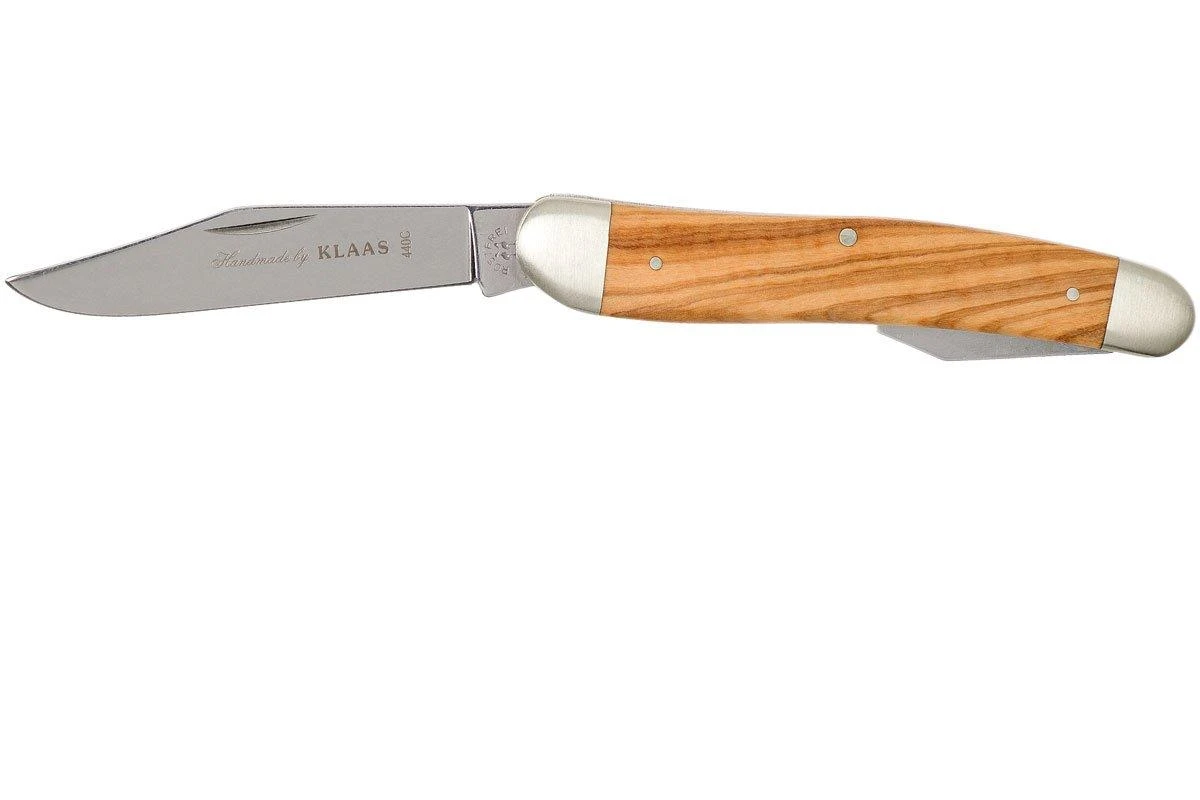 Robert Klaas Classic Line 100mm, Olive 383-437 Couteau Poche & Décapsuleur 3 Robert Klaas Classic Line 100mm, Olive 383-437 Couteau Poche & Décapsuleur