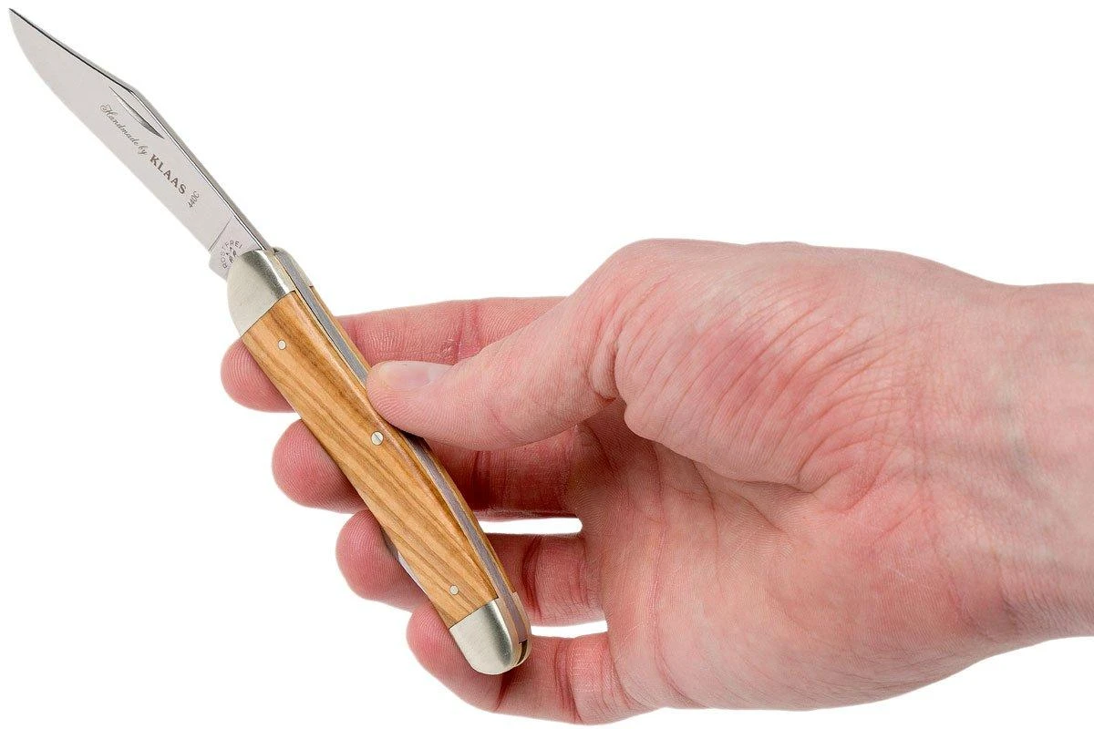 Robert Klaas Classic Line 100mm, Olive 383-437 Couteau Poche & Décapsuleur 9 Robert Klaas Classic Line 100mm, Olive 383-437 Couteau Poche & Décapsuleur – Image 7