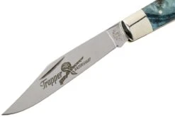 Robert Klaas US Trapper 95mm Blue Poplar Burl 412-1-2MAP-BL-TRS Couteau -Victorinox Boutique RS412 1 2MAP BL TRS 03 robert klaas rs412 1 2map bl trs 03