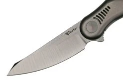 Reate Gents 9 Light Bead Blast Titanium, M390, GTS-LBB Couteau De Poche -Victorinox Boutique RT GTS LBB 03 reate