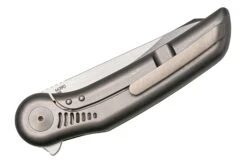 Reate Gents 9 Light Bead Blast Titanium, M390, GTS-LBB Couteau De Poche -Victorinox Boutique RT GTS LBB 04 reate