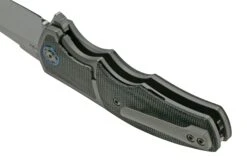 Reate Mini Crossroads M390, Black Micarta MCR-BLM Couteau De Poche, Kirby Lambert Design -Victorinox Boutique RT MCR BLM 06 reate