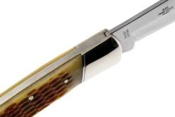 Rough Ryder Folding Hunter Amber Bone RR066 Couteau De Poche Lockback -Victorinox Boutique RY066 06 rough ryder