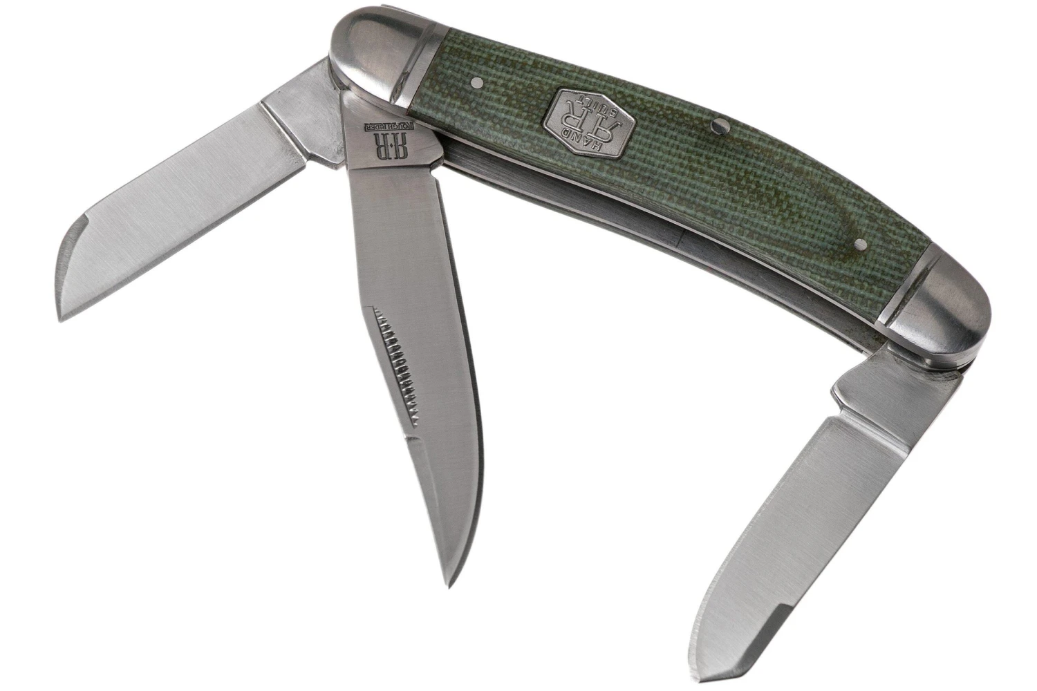 Rough Ryder Classic Micarta Sowbelly RR1991 Couteau De Poche 3 Rough Ryder Classic Micarta Sowbelly RR1991 Couteau De Poche