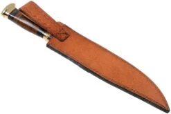 Rough Ryder Stacked Leather Bowie RR2006 Couteau Fixe -Victorinox Boutique RY2006 07 rough ryder