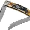 Rough Ryder Small Moose Cinnamon Stag RR2157 Damascus Slipjoint Couteau De Poche -Victorinox Boutique RY2157 01 rough ryder
