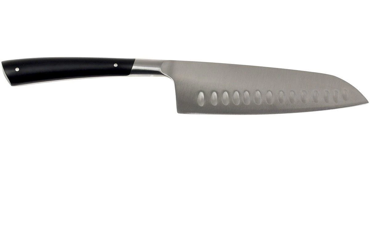 Lion Sabatier Edonist Santoku 18 Cm, Noir, 807880 4 Lion Sabatier Edonist Santoku 18 Cm, Noir, 807880 – Image 2