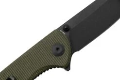 SENCUT Fritch S22014-1 Green Canvas Micarta Black Stonewashed, Couteau De Poche 12 SENCUT Fritch S22014-1 Green Canvas Micarta Black Stonewashed, Couteau De Poche -Victorinox Boutique SES22014 1 05 sencut