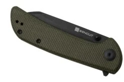 SENCUT Fritch S22014-1 Green Canvas Micarta Black Stonewashed, Couteau De Poche 13 SENCUT Fritch S22014-1 Green Canvas Micarta Black Stonewashed, Couteau De Poche -Victorinox Boutique SES22014 1 06 sencut