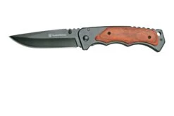 Smith & Wesson Wood Handle Folder 1147091 Couteau De Poche