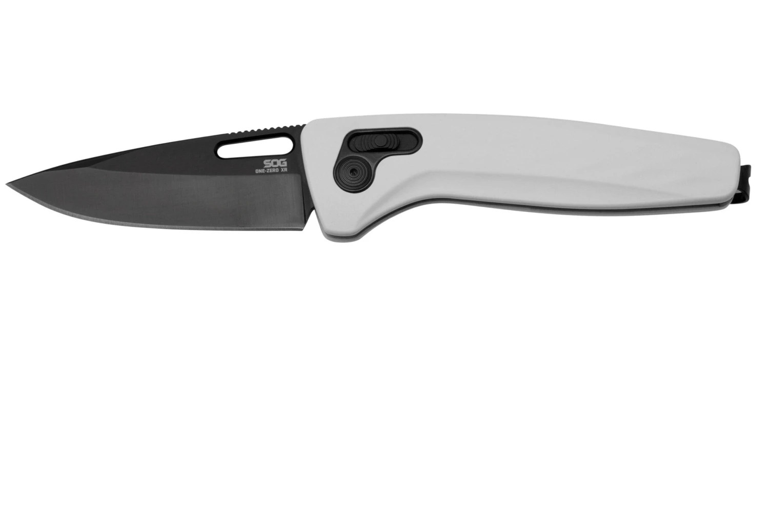 SOG One-Zero XR White Aluminum, Black Chrome 12-73-05-57 Couteau De Poche 3 SOG One-Zero XR White Aluminum, Black Chrome 12-73-05-57 Couteau De Poche