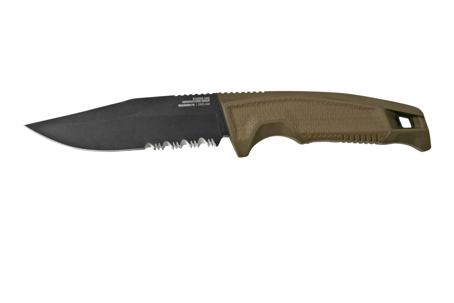 SOG Recondo FX, FDE, Partially Serrated 17-22-04-57 Couteau Fixe 3 SOG Recondo FX, FDE, Partially Serrated 17-22-04-57 Couteau Fixe