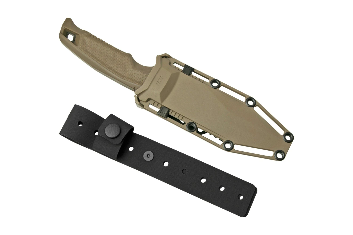 SOG Recondo FX, FDE, Partially Serrated 17-22-04-57 Couteau Fixe 7 SOG Recondo FX, FDE, Partially Serrated 17-22-04-57 Couteau Fixe – Image 5
