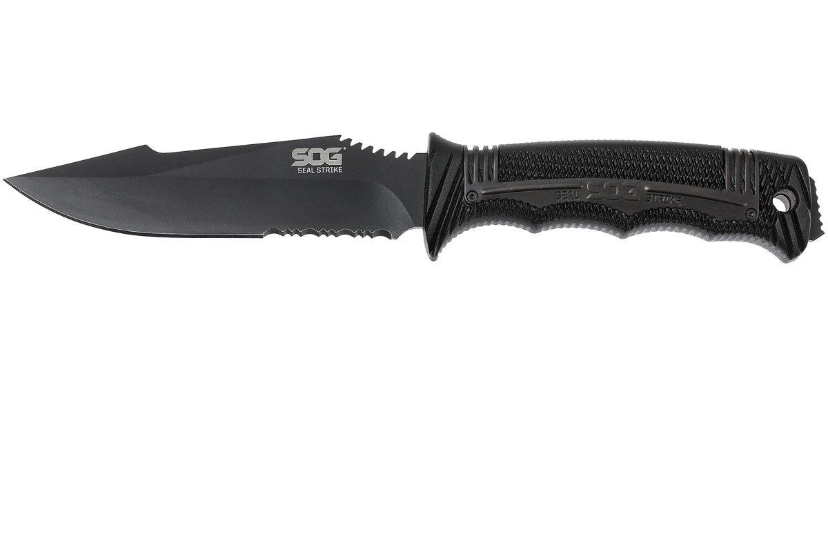 SOG Seal Strike Black, Deluxe Sheath SS1003-CP 3 SOG Seal Strike Black, Deluxe Sheath SS1003-CP