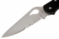 Spyderco Byrd Cara Cara 2, Manche FRN, Lame Demi-dentelée -Victorinox Boutique SPBY03PSBK 02 spyderco byrd cara cara2 frn spby03psbk2 d2