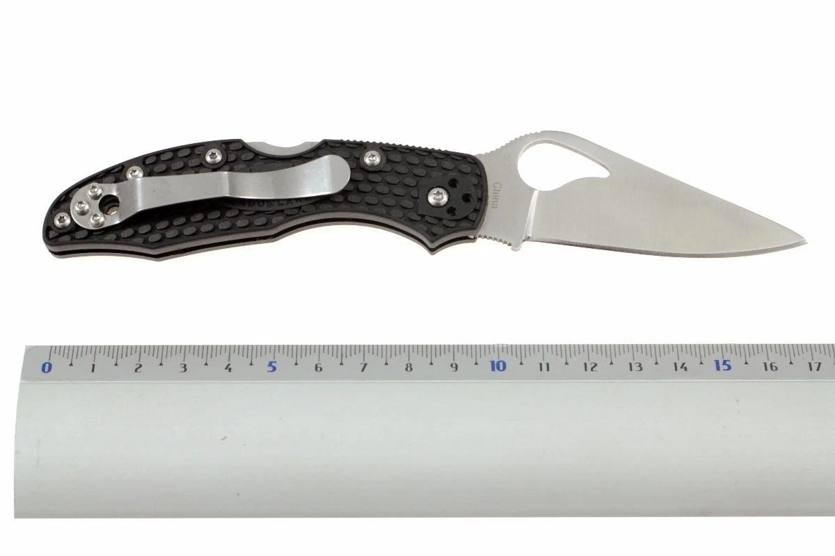 Spyderco Byrd Meadowlark (version 2), Manche FRN, Lame Lisse 8 Spyderco Byrd Meadowlark (version 2), Manche FRN, Lame Lisse – Image 6