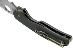Spyderco Sage 1 C123GPGY Cool Grey G10, Maxamet Couteau De Poche -Victorinox Boutique SPC123GPGY 05 spyderco