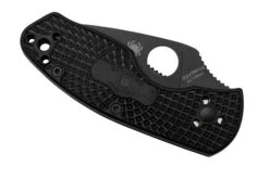 Spyderco Ambitious Lightweight Black C148SBBK Couteau De Poche Dentelé -Victorinox Boutique SPC148SBBK 06 spyderco