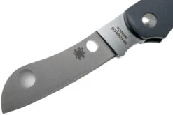 Spyderco Roadie Grey C189PGY Couteau De Poche -Victorinox Boutique SPC189PGY 03 spyderco