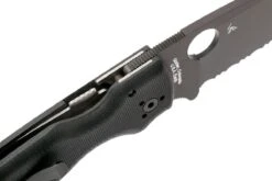Spyderco Shaman C229GSBK Serrated Couteau De Poche, Sal Glesser Design 15 Spyderco Shaman C229GSBK Serrated Couteau De Poche, Sal Glesser Design -Victorinox Boutique SPC229GSBK 06 spyderco spc229gsbk 06