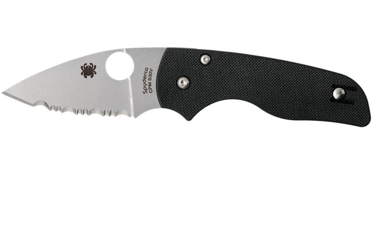 Spyderco Lil' Native Compression Lock C230GS Serrated Couteau De Poche 3 Spyderco Lil' Native Compression Lock C230GS Serrated Couteau De Poche