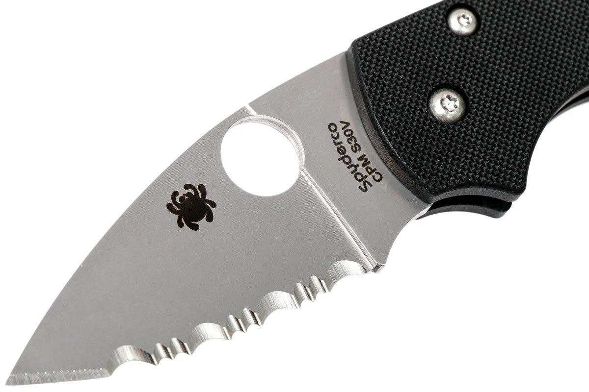 Spyderco Lil' Native Compression Lock C230GS Serrated Couteau De Poche 5 Spyderco Lil' Native Compression Lock C230GS Serrated Couteau De Poche – Image 3