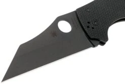 Spyderco YoJumbo Black C253GPBBK Black G10 Couteau De Poche, Michael Janich Design 11 Spyderco YoJumbo Black C253GPBBK Black G10 Couteau De Poche, Michael Janich Design -Victorinox Boutique SPC253GPBBK 03 spyderco