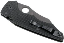 Spyderco YoJumbo Black C253GPBBK Black G10 Couteau De Poche, Michael Janich Design 12 Spyderco YoJumbo Black C253GPBBK Black G10 Couteau De Poche, Michael Janich Design -Victorinox Boutique SPC253GPBBK 04 spyderco