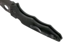 Spyderco YoJumbo Black C253GPBBK Black G10 Couteau De Poche, Michael Janich Design 13 Spyderco YoJumbo Black C253GPBBK Black G10 Couteau De Poche, Michael Janich Design -Victorinox Boutique SPC253GPBBK 05 spyderco