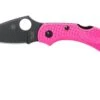 Spyderco C28FPPNS30VBK2 Dragonfly 2 Pink Heals Lightweight Pink Black Blade -Victorinox Boutique SPC28FPPNS30VBK2 01 spyderco