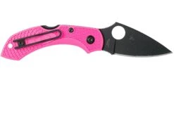 Spyderco C28FPPNS30VBK2 Dragonfly 2 Pink Heals Lightweight Pink Black Blade -Victorinox Boutique SPC28FPPNS30VBK2 02 spyderco