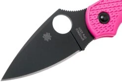 Spyderco C28FPPNS30VBK2 Dragonfly 2 Pink Heals Lightweight Pink Black Blade -Victorinox Boutique SPC28FPPNS30VBK2 03 spyderco