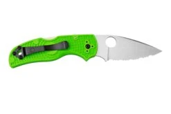 Spyderco Native 5 Salt, Green FRN, LC200N, C41SGR5 Couteau De Poche -Victorinox Boutique SPC41SGR5 02 spyderco