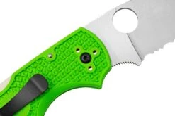 Spyderco Native 5 Salt, Green FRN, LC200N, C41SGR5 Couteau De Poche -Victorinox Boutique SPC41SGR5 05 spyderco