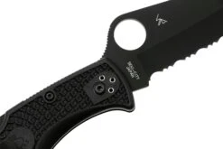 Spyderco Pacific Salt 2 Black C91SBBK2 Serrated Couteau De Poche 13 Spyderco Pacific Salt 2 Black C91SBBK2 Serrated Couteau De Poche -Victorinox Boutique SPC91SBBK2 05 spyderco